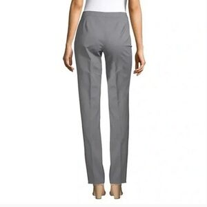 Lafayette 148 New York Women’s Gray Dress Pants Bleecker Slim Leg